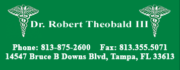 Tampa Proctology.  Proctologists Hemorrhoid Doctors.  Colon cancer surgeons,
            treatments for colon cancer, hemmorhoid removal, colonoscopy exams & rectal exams in Tampa Bay,
            Florida FL  Dr. Robert Theobald.  33603